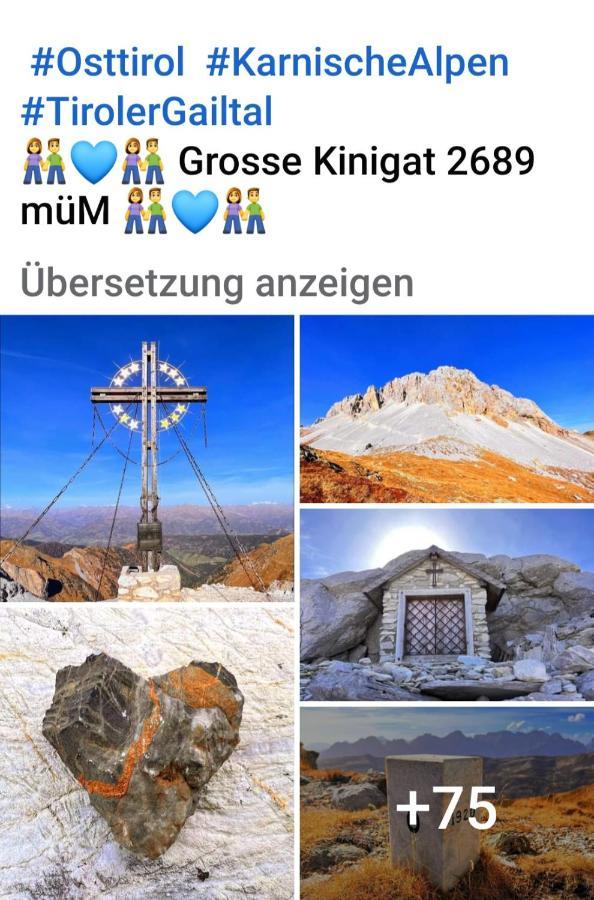 Rackhof Lägenhet Oberlienz Exteriör bild