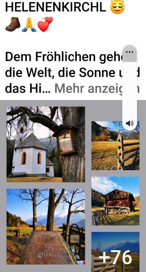 Rackhof Lägenhet Oberlienz Exteriör bild