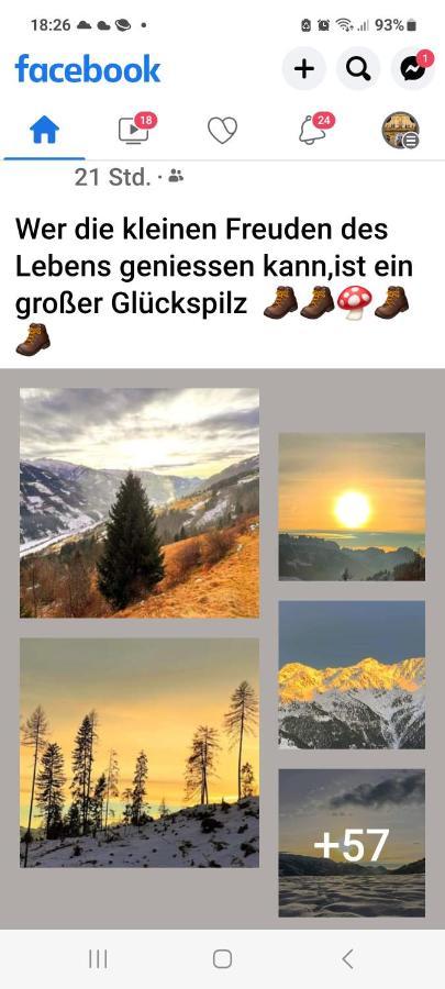 Rackhof Lägenhet Oberlienz Exteriör bild